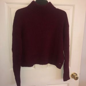 AEO | Cropped Mockneck Sweater